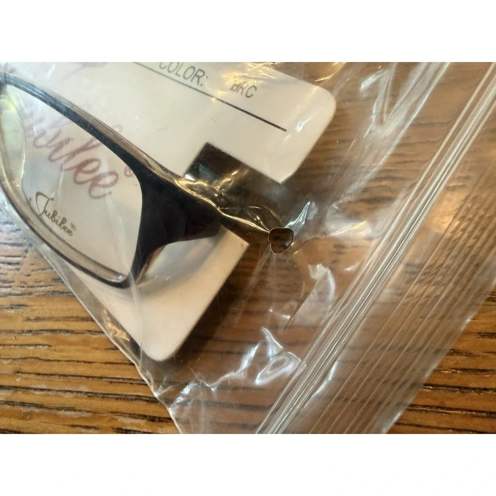 NEW Jubilee 5790 Blk‎ Lt Brown Design Plastic EYEGLASSES FRAME RX 51-16-140